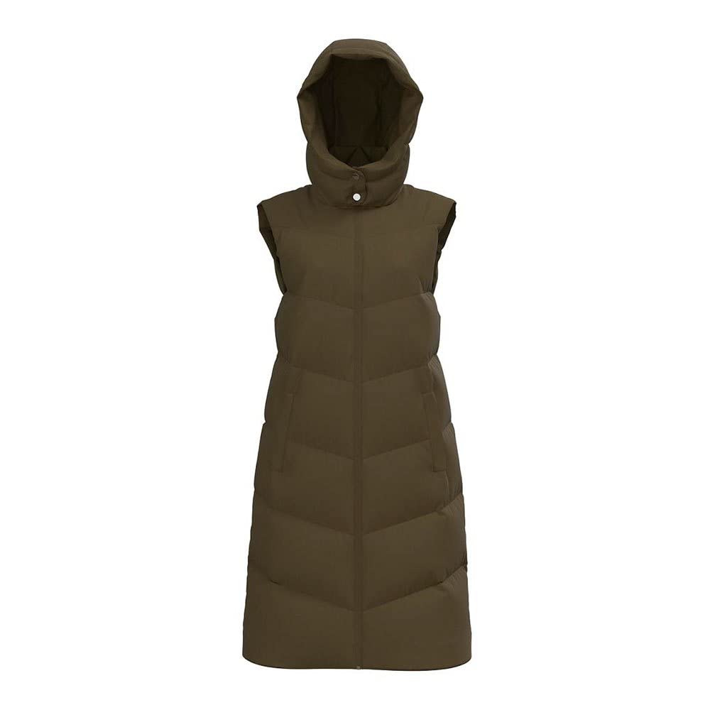 Pieces Pcjamilla Noos BC gilet lungo visone trapuntato
