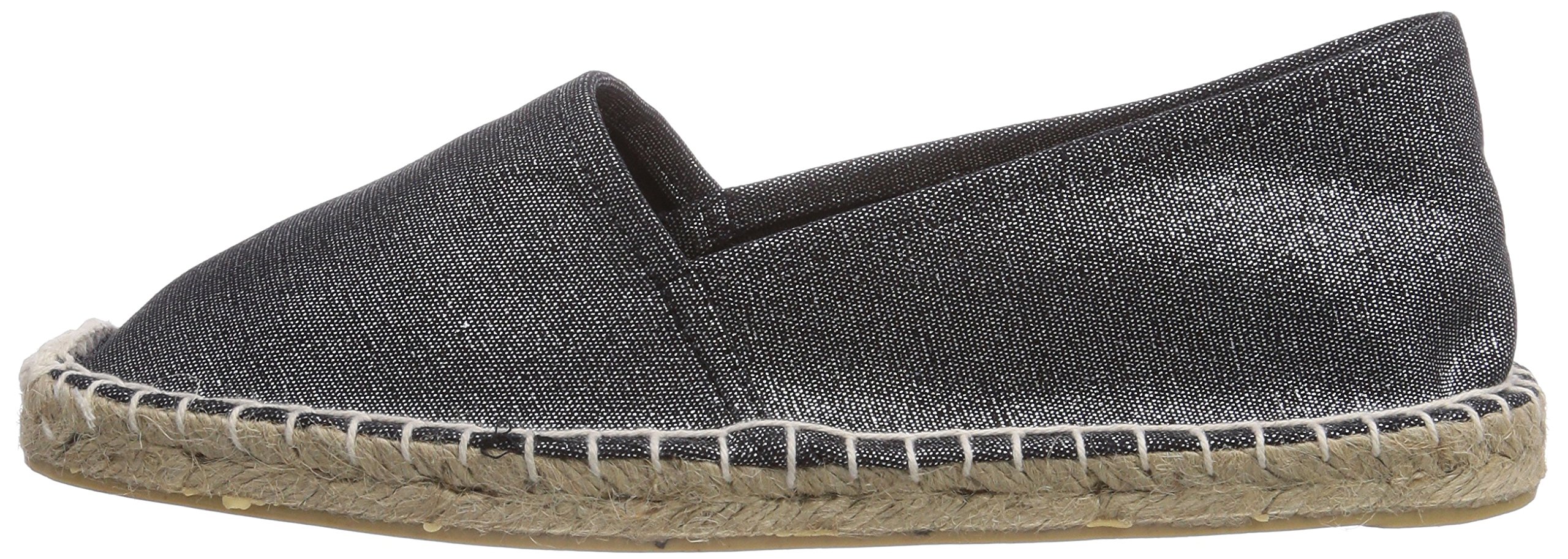 Pieces Haisha Espadrillas Donna Argento Metallic Tela