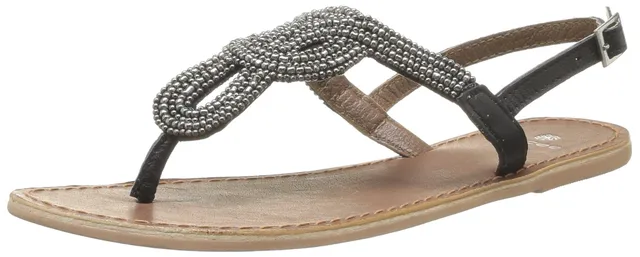 Pieces Carmen Leather Sandal sandali donna 42 nero