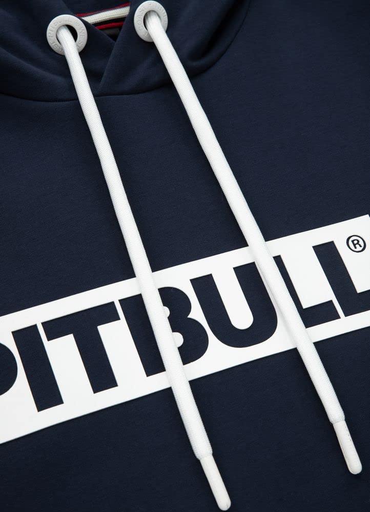 Pitbull Brighton felpa sportiva con cappuccio cotone French Terry