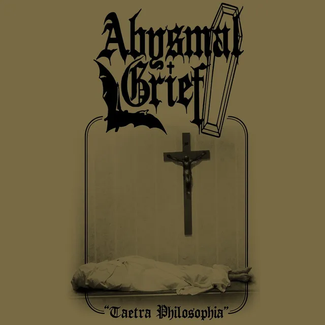 Abysmal Grief Taetra Philosophia t-shirt cotone organico