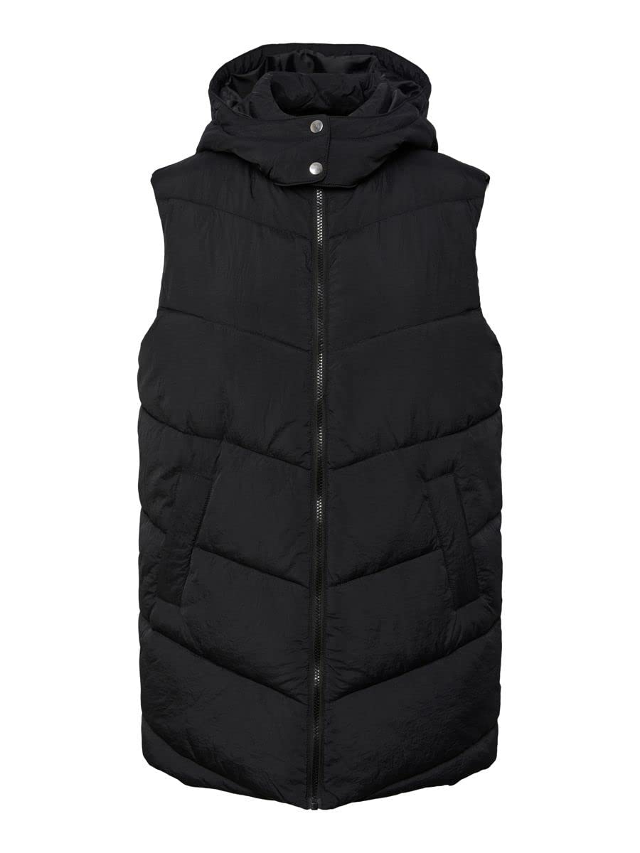 Pieces Pcjamilla Noos Bc gilet imbottito visone argenteo