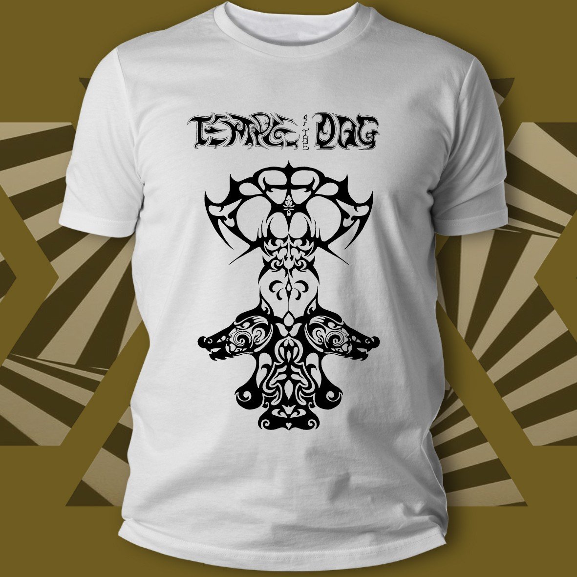 Matrix Music Store Temple of the Dog Black Logo t-shirt nera