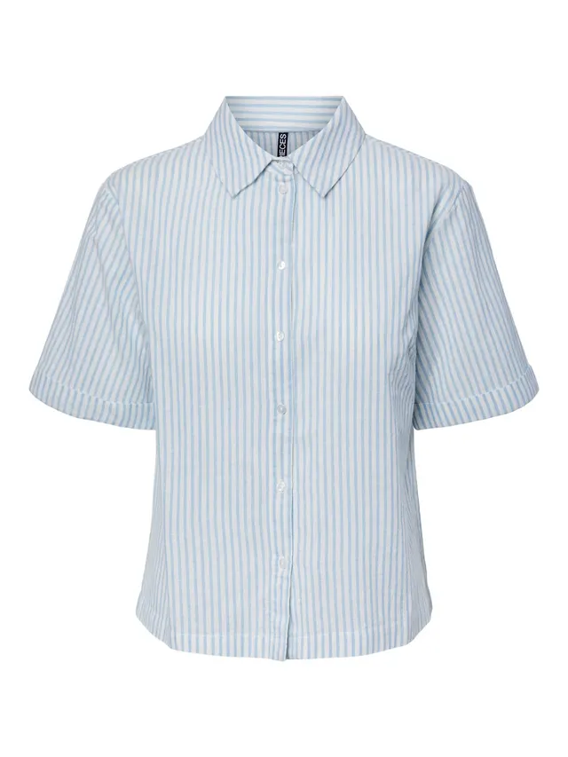 Pieces Pclorna SS Shirt BC camicia taglia S a righe