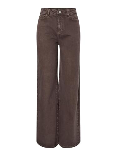 PIECES Pcselma HW jeans larghi donna hot fudge 25/30 alto