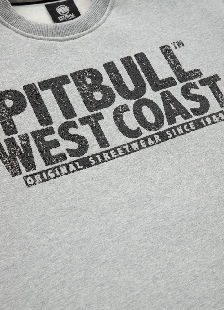 Pit Bull West Coast Mugshot felpa uomo cotone girocollo