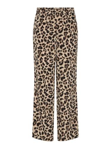 Pieces Pcjulina MW Wide Pants pantaloni donna neri taglia S