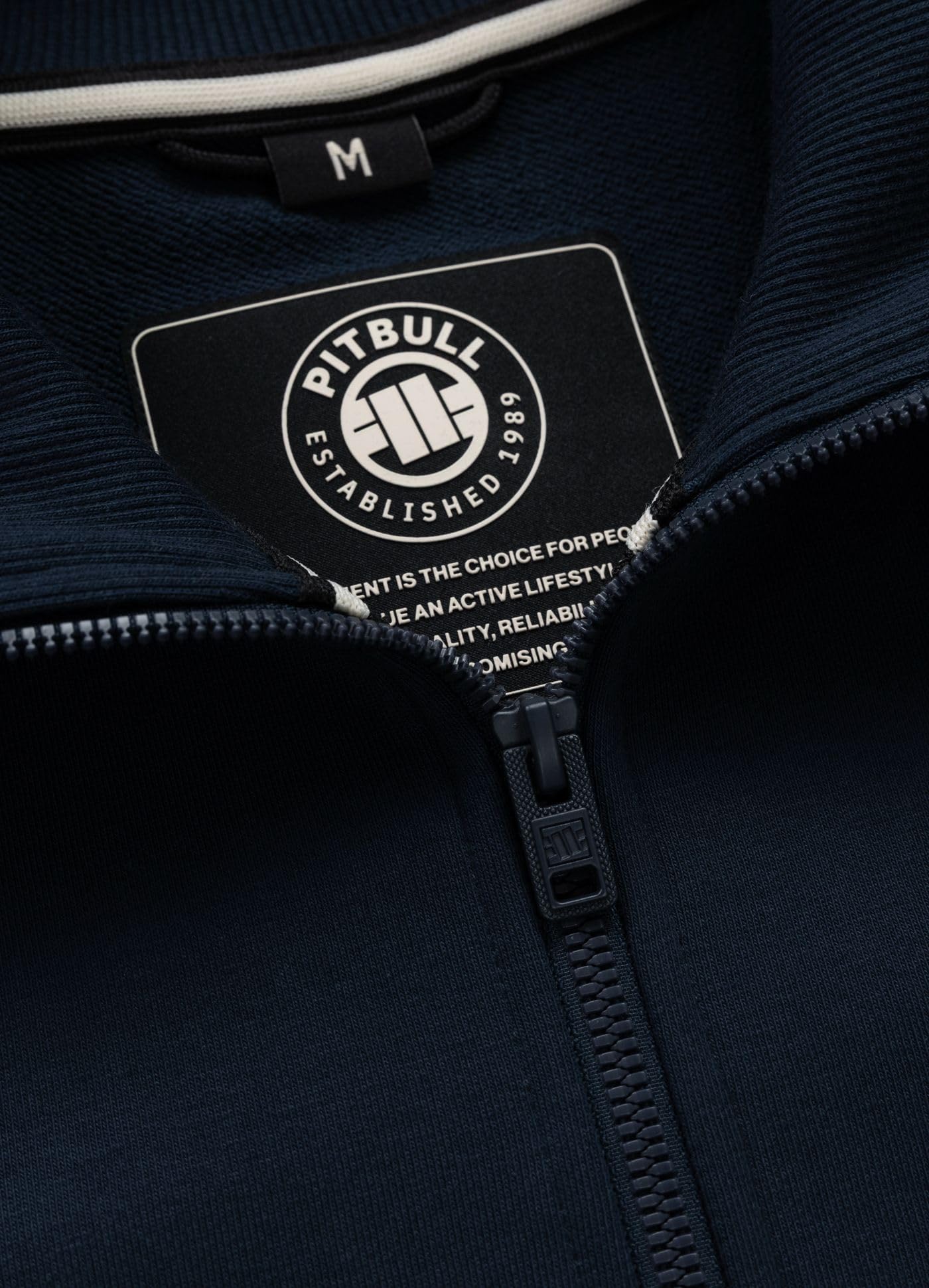 Pitbull Nexus felpa uomo con zip cotone