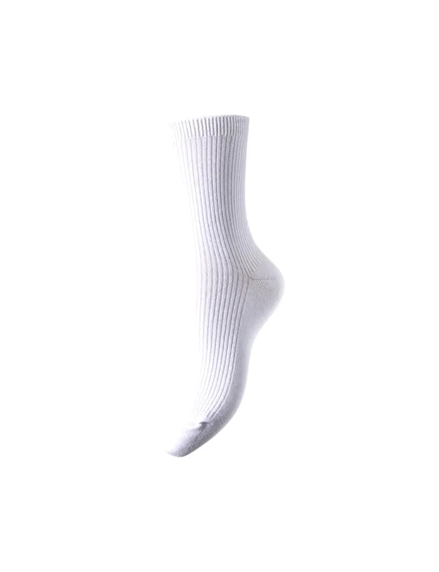 Pieces Pcmarta Socks Noos BC calzini donna bianchi