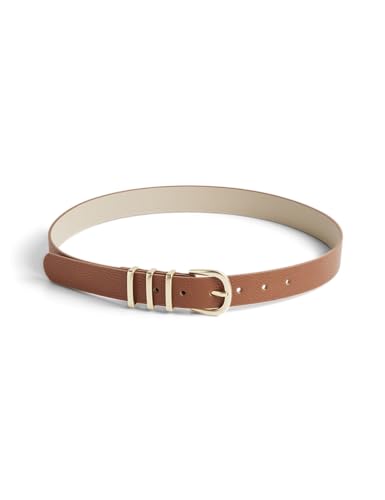 Pieces Pclea Jeans Belt cintura donna nera 85 ecopelle