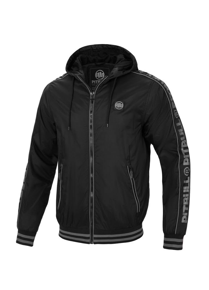 Pitbull Whitewood giacca uomo cappuccio antivento